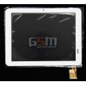 Тачскрін (сенсорний екран, сенсор) для китайського планшету 8, 36 pin, с маркировкой TPC0230, для Cross Premium R8, размер 194*145 мм, белый