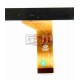 Tачскрин (сенсорный экран, сенсор) для китайского планшета 7", 30 pin, с маркировкой FM707001KC, размер 186*111 мм, черный