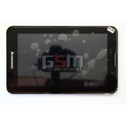 Дисплей для Lenovo IdeaTab A3000, з cенсорним екраном, у рамці , чорний Дисплей для Lenovo IdeaTab A3000, з cенсорним екраном, у рамці , чорний
