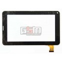 Тачскрин (сенсорный экран, сенсор) для китайского планшета 7, 30 pin, с маркировкой CZY6329X01-FPC, размер 181*111 мм, черный