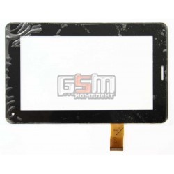 Тачскрин (сенсорный экран, сенсор) для китайского планшета 7, 30 pin, с маркировкой XC-PG0700-02, F761 FPC-V0, TE-0700-0014, YL-CG013-FPC-A4, CZY6384B01-FPC, размер 189*117,черный Тачскрин (сенсорный экран, сенсор) для китайского планшета 7, 30 pin, с маркировкой XC-PG0700-02, F761 FPC-V0, TE-0700-0014, YL-CG013-FPC-A4, CZY6384B01-FPC, размер 189*117,черный