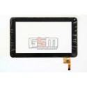Тачскрин (сенсорный экран, сенсор) для китайского планшета 7, 12 pin, с маркировкой TOPSUN-C0116-A1, для Prestigio MultiPad PMP3670, размер 186*111 мм, черный