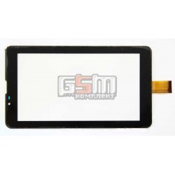 Тачскрин (сенсорный экран, сенсор) для китайского планшета 7, 30 pin, с маркировкой YLD-CG0047-FPC-A1, для KINGS K7-A11 3G, размер 184*104 мм, черный