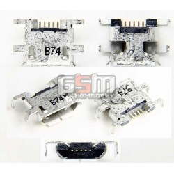 Коннектор зарядки Micro-USB тип 9 Коннектор зарядки Micro-USB тип 9