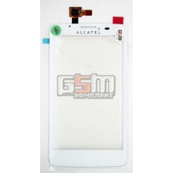 Тачскрін для Alcatel One Touch Scribe Easy OT 8000D OT- 800D TCL Y710 S, білий Тачскрін для Alcatel One Touch Scribe Easy OT 8000D OT- 800D TCL Y710 S, білий