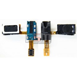 Коннектор handsfree для Samsung I9220 Galaxy Note, N7000 Note, со шлейфом, с динамиком