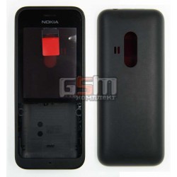 Корпус для Nokia 220 Dual SIM, черный Корпус для Nokia 220 Dual SIM, черный