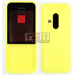 Корпус для Nokia 220 Dual SIM, желтый Корпус для Nokia 220 Dual SIM, желтый