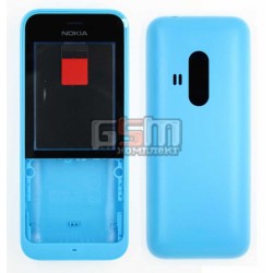 Корпус для Nokia 220 Dual SIM, синий Корпус для Nokia 220 Dual SIM, синий