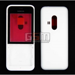 Корпус для Nokia 220 Dual SIM, белый Корпус для Nokia 220 Dual SIM, белый