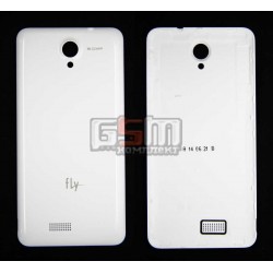 Крышка аккумуляторной батареи, для Fly IQ4416 ERA Life 5, белая, оригинал # 5846010026