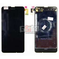 Дисплей для Nokia 630 Lumia Dual Sim, черный, с сенсорным экраном Дисплей для Nokia 630 Lumia Dual Sim, черный, с сенсорным экраном