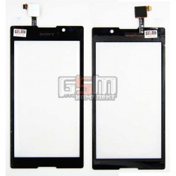 Тачскрин для Sony C2305 S39h Xperia C, черный Тачскрин для Sony C2305 S39h Xperia C, черный