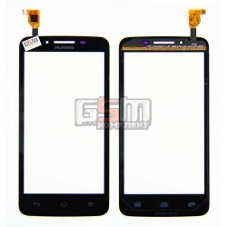 Тачскрин для Huawei Ascend Y511-U30 Dual Sim, черный Тачскрин для Huawei Ascend Y511-U30 Dual Sim, черный