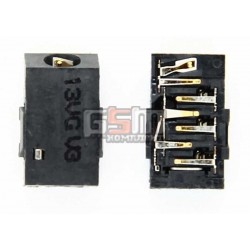Коннектор handsfree для Nokia 112, 113, 300 Asha, 303 Asha, 308 Asha, 309 Asha, 311 Asha, C2-05, C3-01, C5-01, C5-03, C6-00, C6- Коннектор handsfree для Nokia 112, 113, 300 Asha, 303 Asha, 308 Asha, 309 Asha, 311 Asha, C2-05, C3-01, C5-01, C5-03, C6-00, C6-