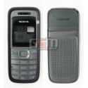 Корпус для Nokia 1208, чорний, China quality ААА, з клавіатурою