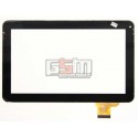 Тачскрін (сенсорний екран, сенсор) для китайського планшету 10.1, 50 pin, с маркировкой FEB DH-1006A1-FPC26, для Globex GU1011C, размер 256*159, черный