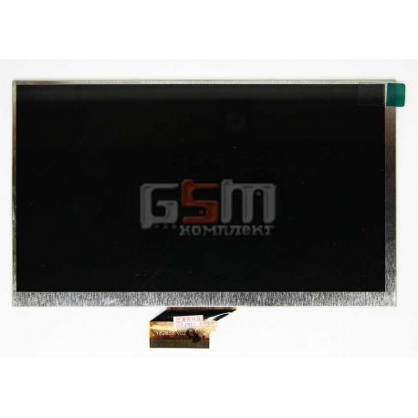 Экран (дисплей, монитор, LCD) для китайского планшета 7", 50 pin, с маркировкой FPC-Y82858 V02, PBH 1438, 140702 DZX4F, FPC-B070