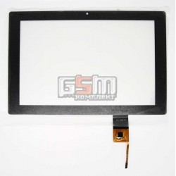 Тачскрин (сенсорный экран, сенсор ) для китайского планшета 10.1, 6 pin, с маркировкой AD-C-100409-FPC, для VastKing M1072R-3G, размер 255*167, черный Тачскрин (сенсорный экран, сенсор ) для китайского планшета 10.1, 6 pin, с маркировкой AD-C-100409-FPC, для VastKing M1072R-3G, размер 255*167, черный