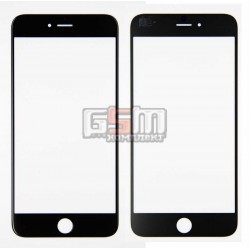 Стекло корпуса для Apple iPhone 6 Plus, черное Стекло корпуса для Apple iPhone 6 Plus, черное