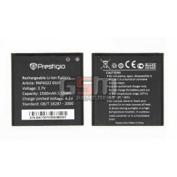 Аккумулятор для Prestigio MultiPhone 4322 Duo, оригинал, (Li-ion 3.7V 1500mAh) Аккумулятор для Prestigio MultiPhone 4322 Duo, оригинал, (Li-ion 3.7V 1500mAh)
