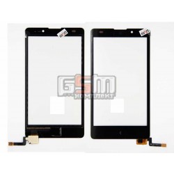 Тачскрин для Nokia XL Dual Sim, черный Тачскрин для Nokia XL Dual Sim, черный