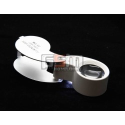 Лупа ручная складная MG21011 c Led подсветкой, 40x d25мм Лупа ручная складная MG21011 c Led подсветкой, 40x d25мм