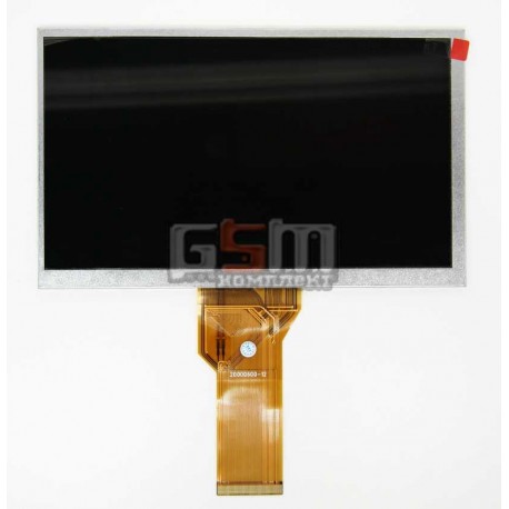 Экран (дисплей, монитор, LCD) для китайского планшета 7", 50 pin, с маркировкой 20000600-12, AT070TN93 V.2, AA0700015201, размер
