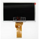 Екран (дисплей, монітор, LCD) для китайського планшету 7, 50 pin, з маркуванням 20000600-12, AT070TN93 V.2, AA0700015201, розмір 165*100, товщина 3mm