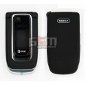 Корпус для Nokia 6131, China quality AAA, черный c разборки