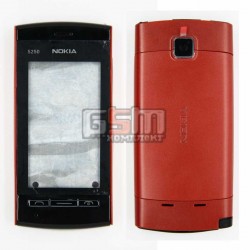 Корпус для Nokia 5250, красный, копия ААА