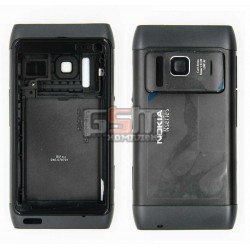 Корпус для Nokia N8-00, серый, копия ААА