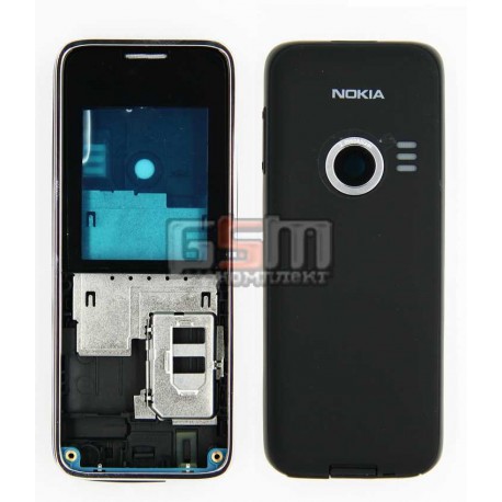 Корпус для Nokia 3500c, черный, high-copy