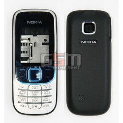 Корпус для Nokia 2330c, черный, копия ААА, с клавиатурой