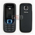 Корпус для Nokia 2330c, China quality AAA, чорний