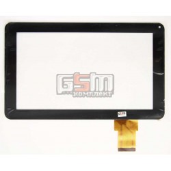 Тачскрин (сенсорный экран, сенсор) для китайского планшета 9, 50 pin, с маркировкой 300-N3849M-A00-V1.0, LHJ0206 FPC V01 для Reellex Tab-97b-02, размер 232*141 мм, черный