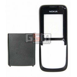 Корпус для Nokia 2630, черный, копия ААА, передняя и задняя панель Корпус для Nokia 2630, черный, копия ААА, передняя и задняя панель