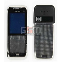 Корпус для Nokia E51, серебристый, копия ААА