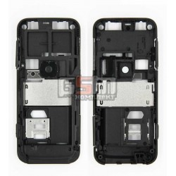 Средняя часть корпуса для Nokia 6120c, 6121c, черная, полная