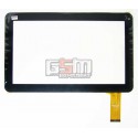 Тачскрин для китайского планшета 10.1, 40 pin, с маркировкой MGLCTP-157, DLW-CTP-037, CZY66490A01-FPC, для Nomi A10100, размер 257*159 мм, черный