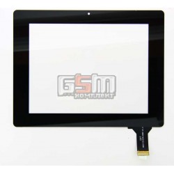 Тачскрин (сенсорный экран, сенсор) для китайского планшета 8, 30 pin, с маркировкой DPT 300-C3122A-B00-V1.0, для ICOO D80W, размер 205*159 мм, черный
