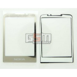 Стекло корпуса для Nokia 6700c, золотистое