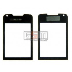 Стекло корпуса для Nokia 8800 Arte, черное Стекло корпуса для Nokia 8800 Arte, черное