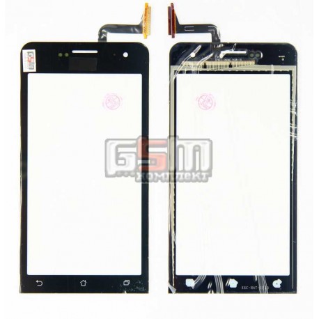 Тачскрин для Asus ZenFone 5 (A500KL), ZenFone 5 (A501CG), черный, 5"