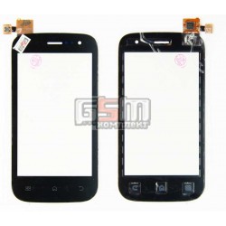 Тачскрин для Fly IQ442 Miracle, черный Тачскрин для Fly IQ442 Miracle, черный