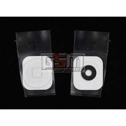 Пластик кнопки меню для Apple iPhone 5, белый Пластик кнопки меню для Apple iPhone 5, белый