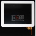 Тачскрин (сенсорный экран, сенсор) для китайского планшета 9.7, 12 pin, с маркировкой YTG-P97002-F6, AD-C-970436-FPC, для Assistant AP-105, Zifro ZT-97003G, RowerPad, Telefunken TF-MID 9707 G, размер 237*183, белый