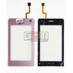 Тачскрин для LG KU990, розовый