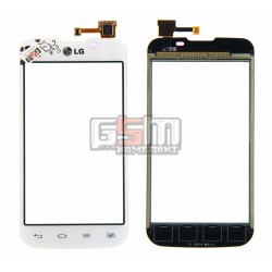 Тачскрин для LG E455 Optimus L5 Dual SIM, белый, la fleur Тачскрин для LG E455 Optimus L5 Dual SIM, белый, la fleur