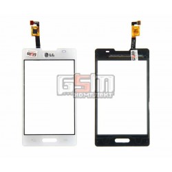 Тачскрин для LG E440 Optimus L4x, белый Тачскрин для LG E440 Optimus L4x, белый